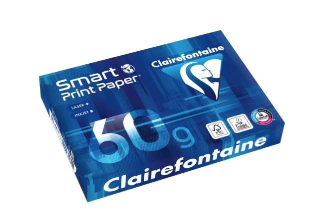 500 vel papier A4 Clairfontaine wit 60 gram