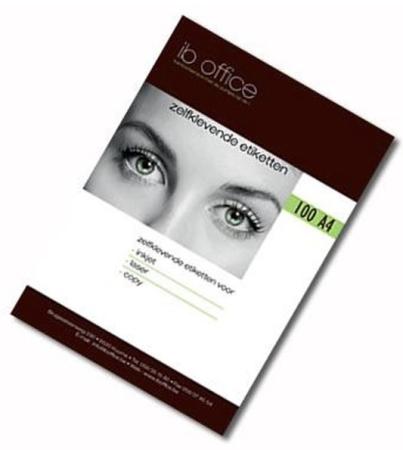 200 vel etiket ib 105 x 42.4 mm fluo groen 14/v