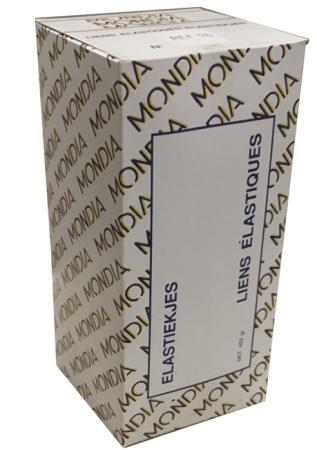 500gr elastiek mondia 2.5 x 90 mm d 57mm 1000 st
