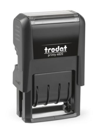 datumstempel trodat 4820 maand kort NDL 4 mm