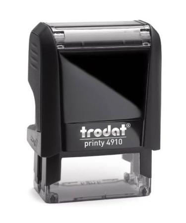 stempel + rubber trodat 4910 26x9 mm 3 lijnen max