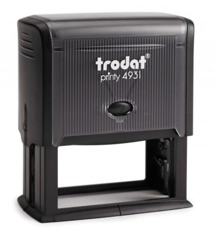 stempel + rubber trodat 4931 70x30 mm 7 lijnen max
