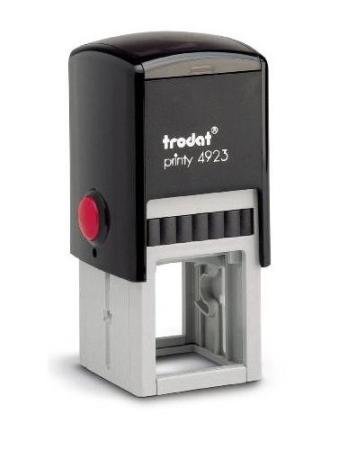 stempel + rubber trodat 4923 29x29 mm 6 lijnen max