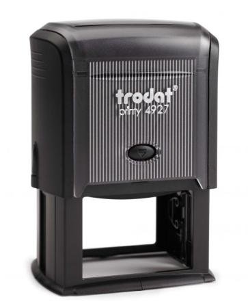 stempel + rubber trodat 4927 60x40 mm 9 lijnen max