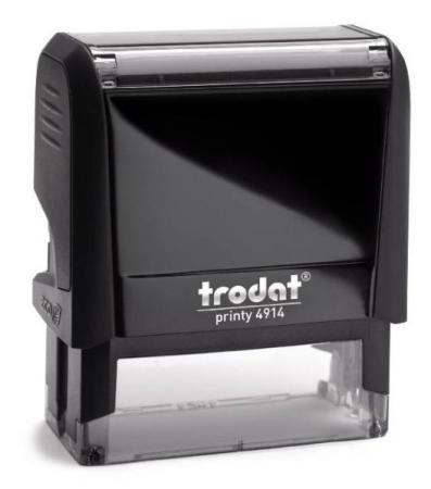 stempel+rubber trodat 4914 64x26 mm 7 lijnen max