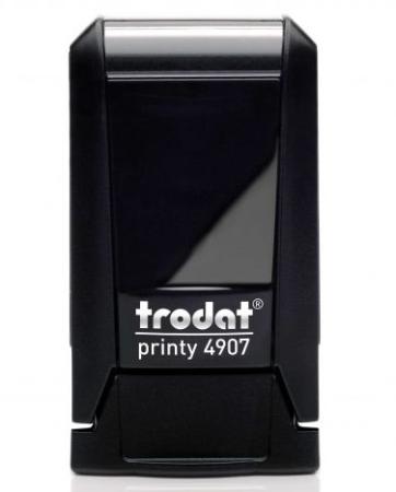 stempel + rubber trodat 4907 13 x 6 mm 1 lijn max