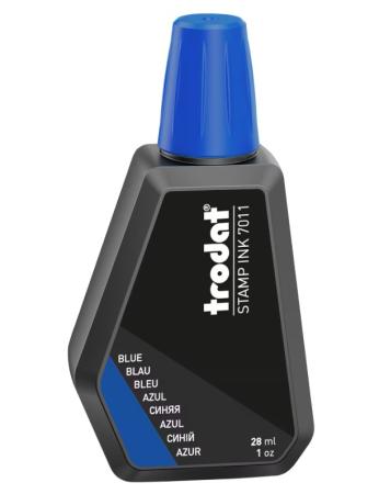 stempelinkt trodat zonder olie 28 ml blauw