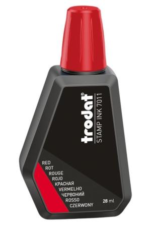 stempelinkt trodat zonder olie 28 ml rood