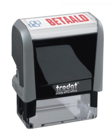 Woordstempel Trodat 4912 BETAALD
