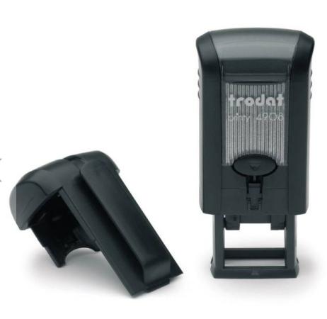 stempel + rubber trodat 4908 15 x 7 mm 1 lijn max