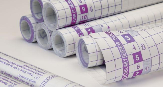 kaftfolie sadipal pp clear 80mic 45 cm x 5 m