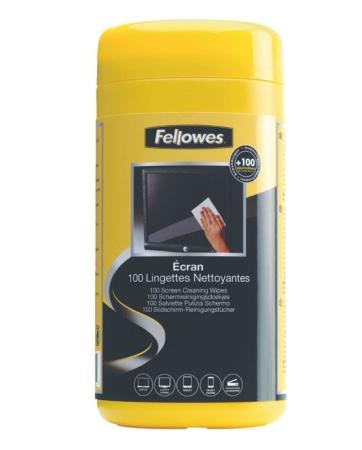 doos 100 reiningingsdoek beeldscherm fellowes