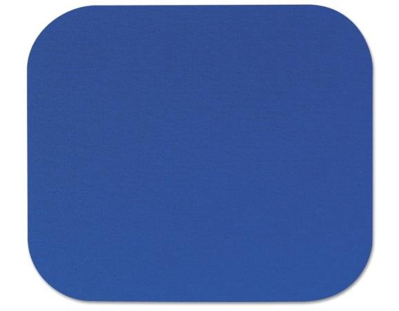 muismat fellowes effen 203 x 229 mm blauw