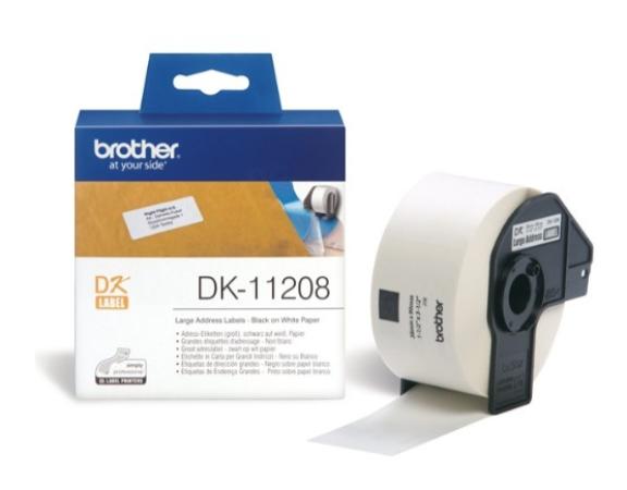 brother label etiketten wit 38 x 90 mm (400 lab)