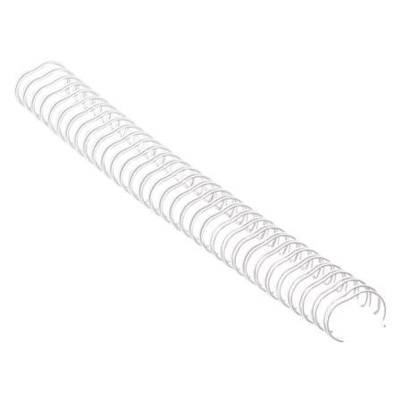 doos 100 metalen spiralen 14 mm wit (101-130p)