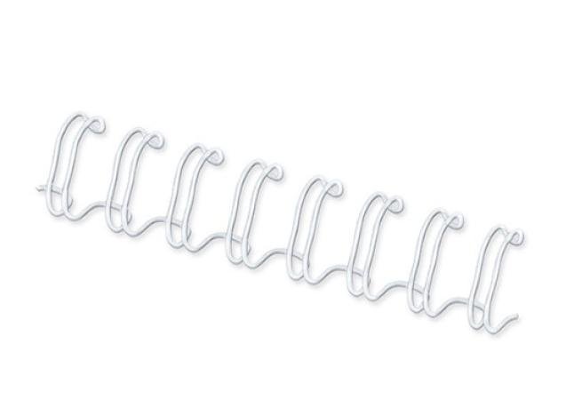 doos 100 metalen spiralen 12 mm wit (81-100p)