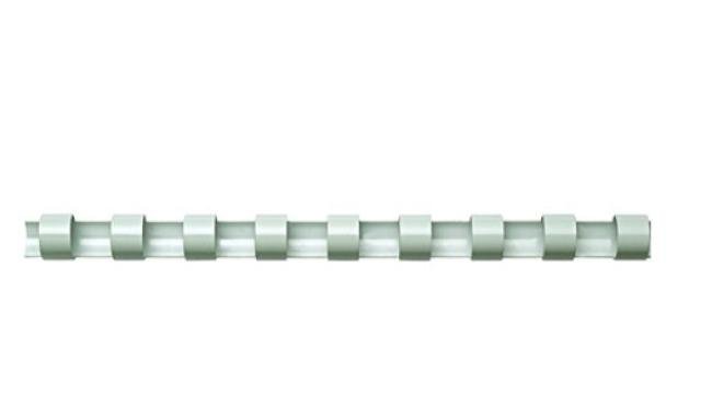 doos 100 spiralen plastiek wit 14 mm (81-100p)