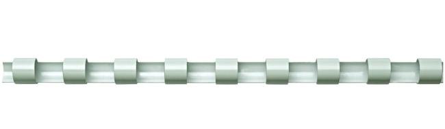 doos 50 spiralen plastiek wit 28 mm (201-240p)