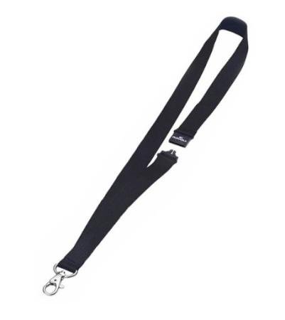 10 textielkoord safety sluiting 1.5/44 cm zwart