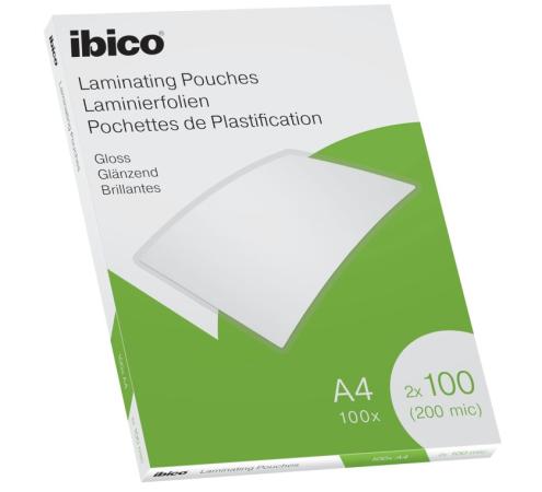 100 Ibico Value lamineerhoes A4 100 mic glanzend