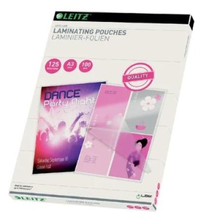 100 Leitz Eva lamineerhoes A3 125 mic
