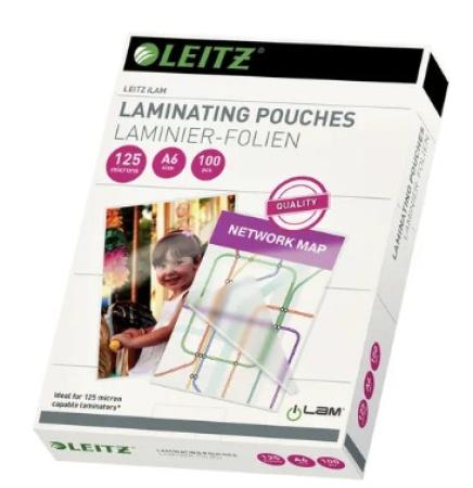 100 Leitz Eva lamineerhoes A6 125 mic