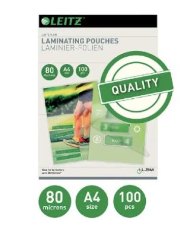 100 Leitz Eva lamineerhoes A4 80 mic