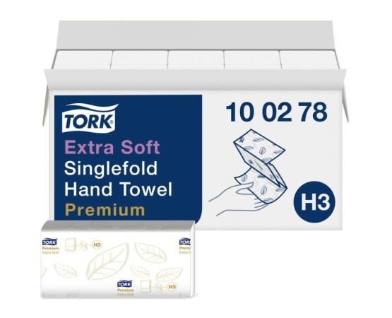 H3 Tork premium Z-vouw 2lgs 23x23cm 15x200vel