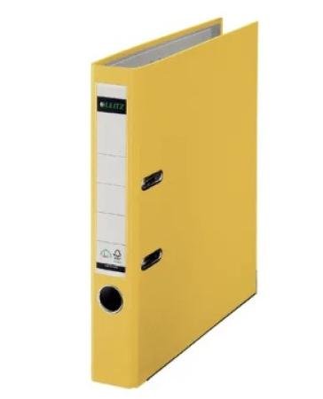 ordner leitz pp rug 52 mm geel @