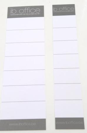 10 rugetiket ordner pp ib breed 50x158mm karton