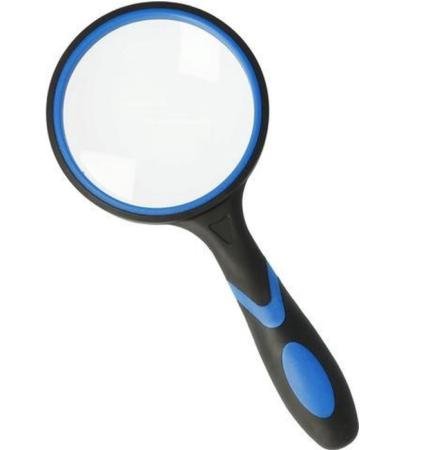 vergrootglas Westcott 7.5 cm vergroot 4 x