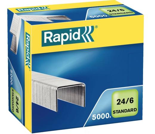 5000 nietjes rapid 24/6 standaard