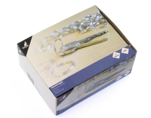 100 sleutelring kangaro diam 30 mm