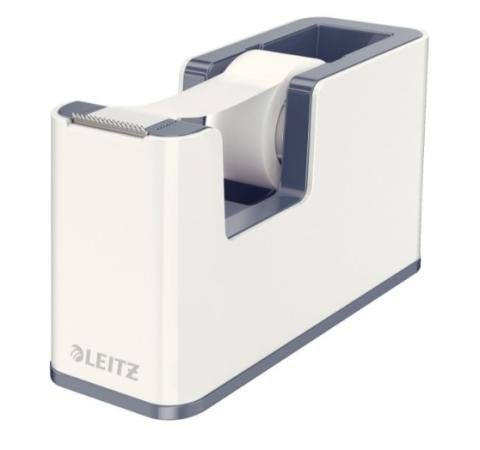 leitz wow duo plakbandafroller wit + grijs