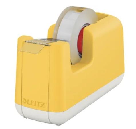 Leitz Cosy plakbandafroller geel