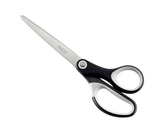 schaar leitz titanium 15 cm zwart assym rechtshand