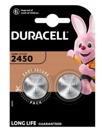 batterij duracell knopcel CR2450