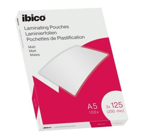 100 Ibico Value lamineerhoes A5 125 mic MAT