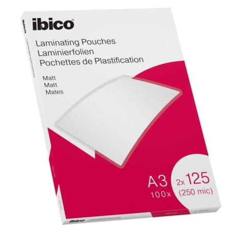 100 Ibico Value lamineerhoes A3 125 mic MAT
