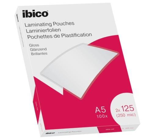 100 Ibico Value lamineerhoes A5 125 mic glanzend