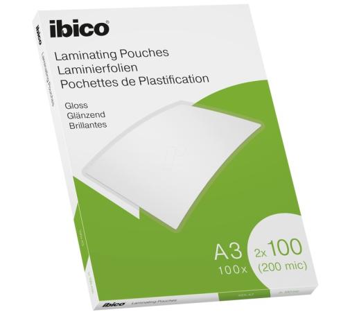 100 Ibico Value lamineerhoes A3 100 mic glanzend