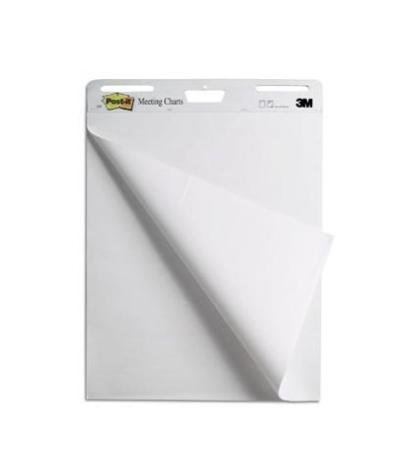 pak 2 post-it meeting charts effen 635 x 774 mm