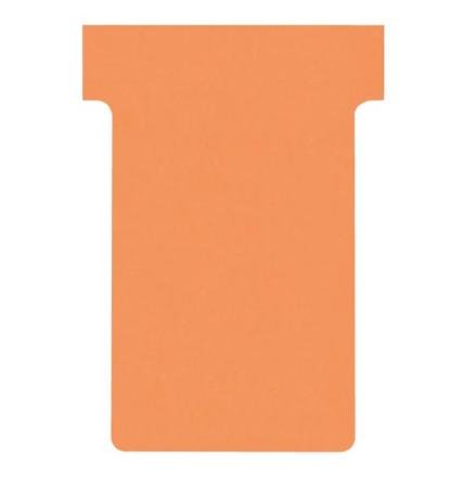 pak 100 t-fiches nobo index 2 oranje 60x85mm