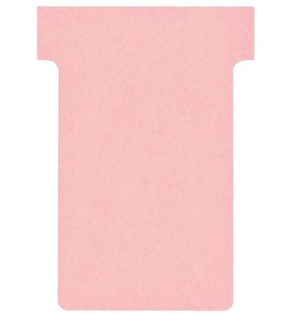 pak 100 t-fiches nobo index 2 roze 60x85mm