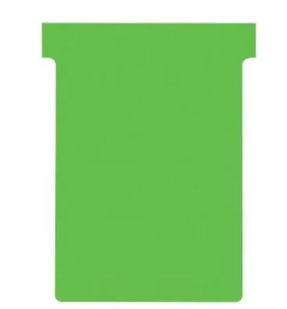 pak 100 t-fiches nobo index 3 groen 92x120mm