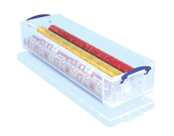 opbergdoos useful transparant 22 L 75 x 21 x 14 cm