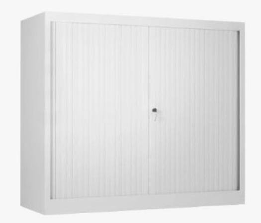 kast jaloezie ng 105 x 120 cm wit zonder legpl
