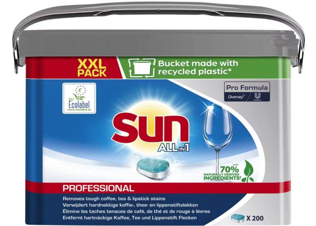 pak 200 sun vaatwastablet Pro all in 1