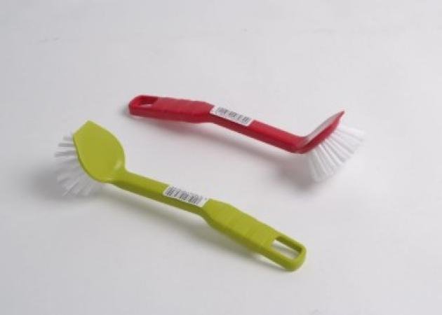 ronde afwasborstel uit plastic assortie