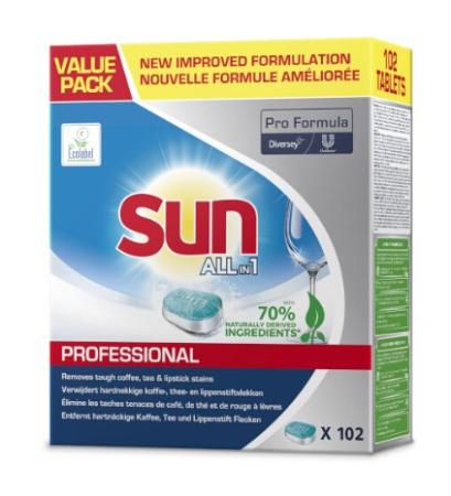 pak 102 Sun vaatwastablet Pro all in one